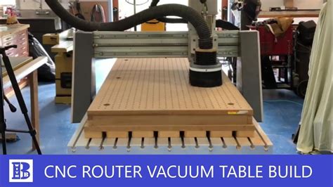 Vacuum Table for CNC Router : 10 Steps 